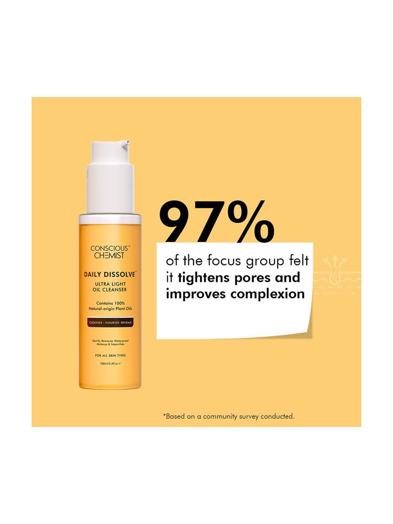 Conscious Chemist Daily Dissolve Cleansing Oil (Pack of 2)