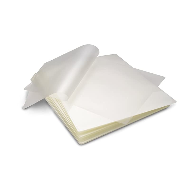 Basics Thermal Laminating Plastic Laminator Sheets 89 Inch x 114 Inch 50Pack