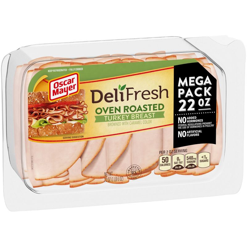 Oscar Mayer Deli Fresh Oven Roasted Turkey Breast - 22oz