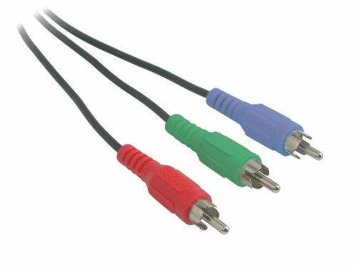 Male Component VideoAudio Cable Gold Plated 3ft 6ft 12ft 25ft 50ft 3FT