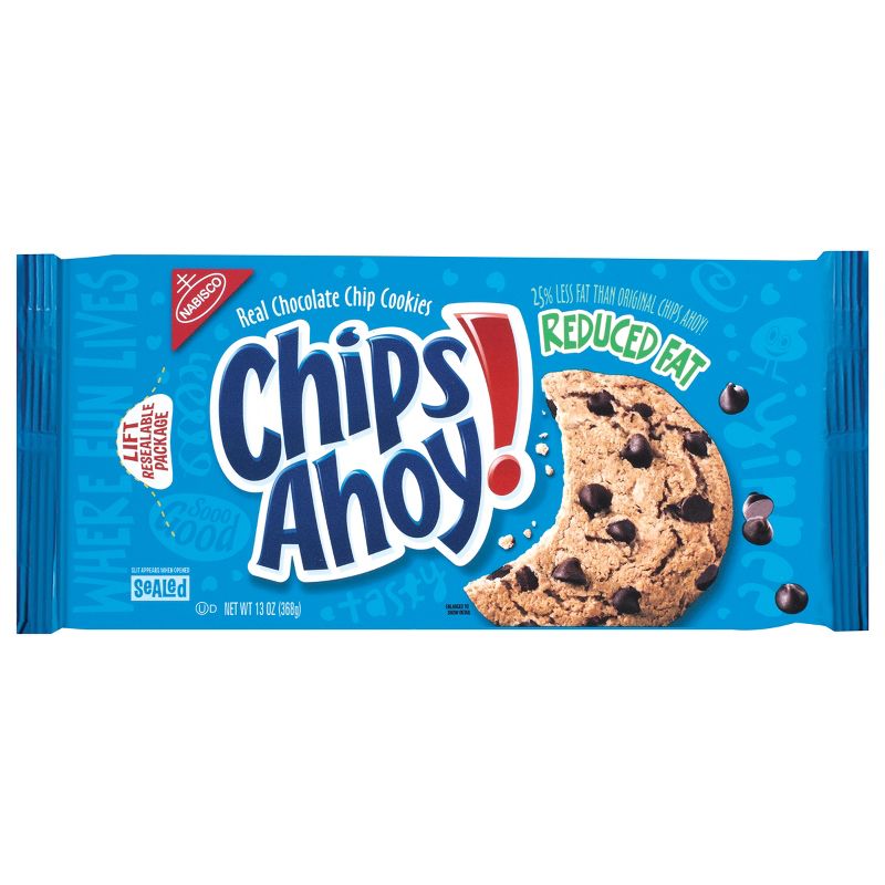 Chips Ahoy! Reduced Fat Chocolate Chip Cookies - 13oz