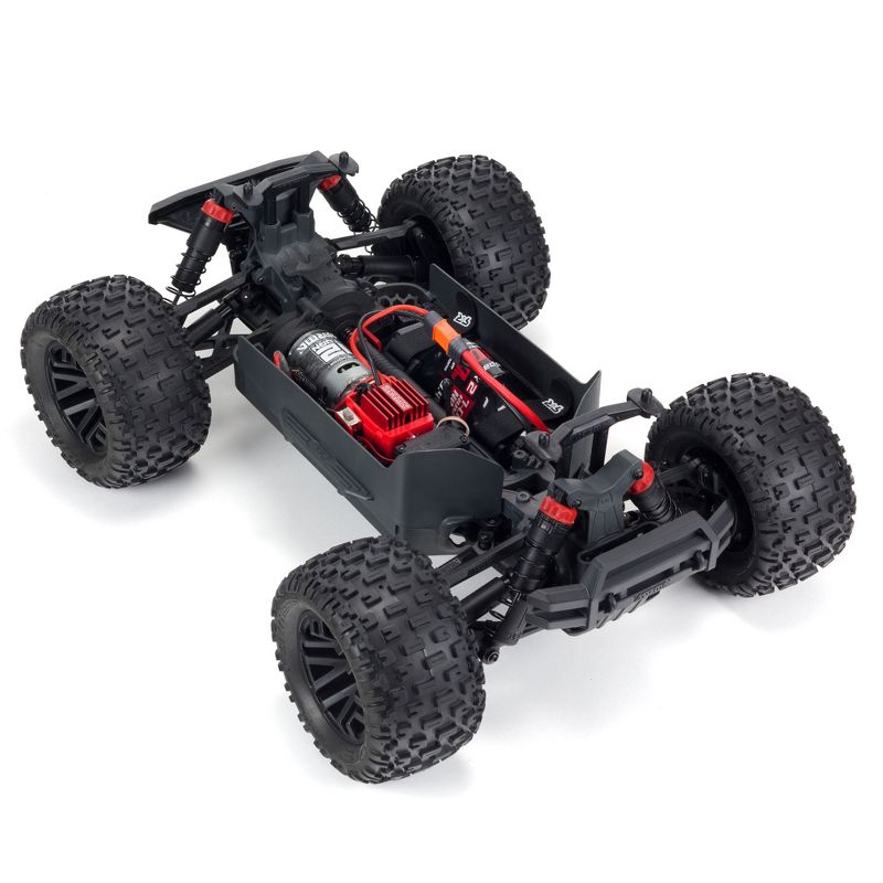 ARRMA RC Truck 1/10 GRANITE 4X4 V3 MEGA 550 Brushed Monster Truck RTR (Includes Transmitter, Receiver, Battery and Charger), Blue, ARA4202V3T1