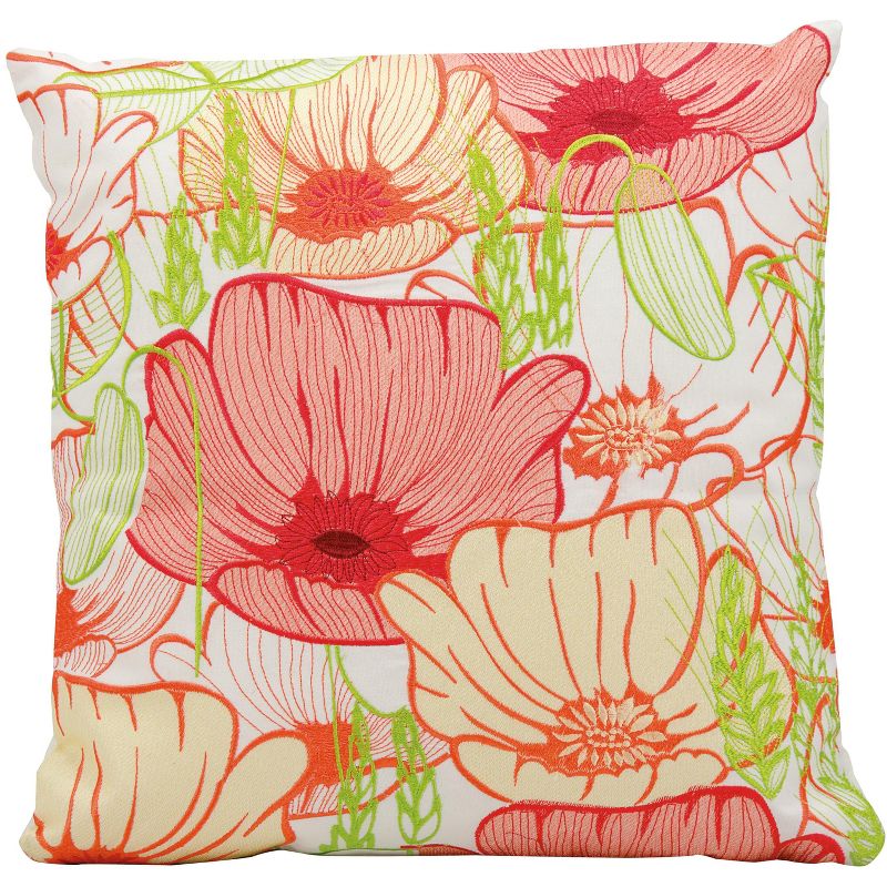 Outdoor Pillows L3163 White 18" x 18"