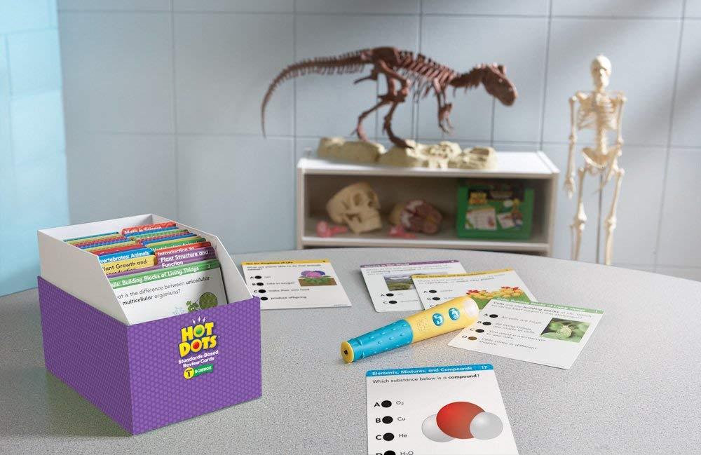 Educational Insights 2506 Hot Dots Science Standards-Based Review Cards - Grade 2