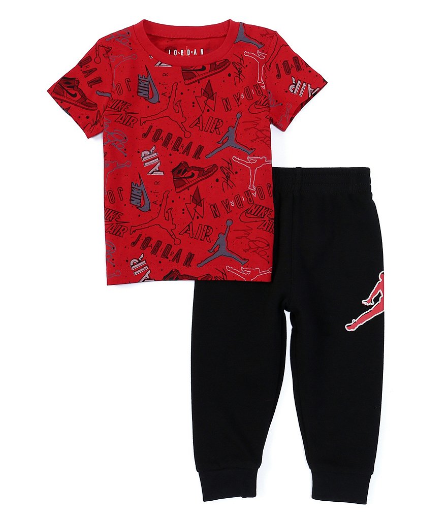 Tommy Hilfiger Baby Boys 12-24 Months Short-Sleeve Striped Polo Shirt & Microsueded Twill Shorts Set