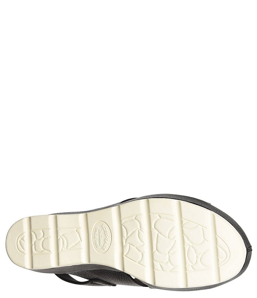 Kork-Ease Chloe Leather Slingback Wedge Sandals