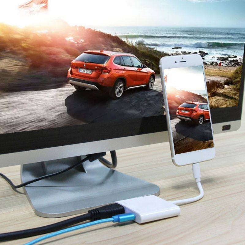 Dual Audio Converter Adapter for I-Phone 8 7 Plus 10 X Charger Splitter Headphone Adapter