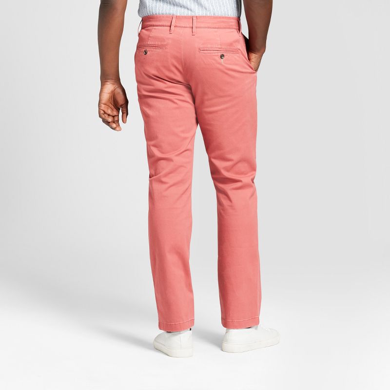 Men's Athletic Fit Hennepin Chino Pants - Goodfellow & Co™ Olive 32x32