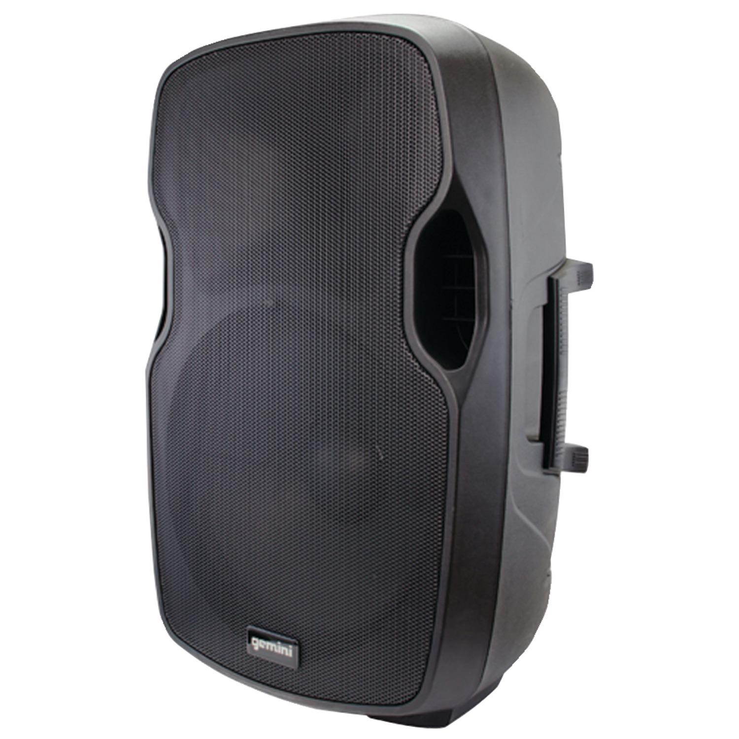 Gemini AS-15P Professional Portable 15" Active Powered PA Loudspeaker Speaker