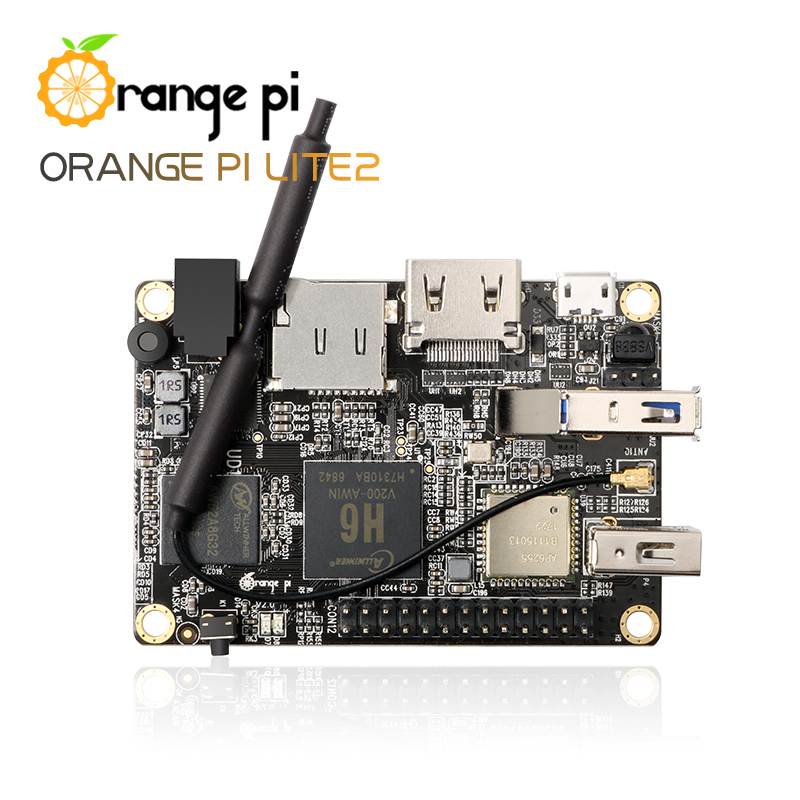 Orange Pi Lite2 H6 1GB USB3.0 Bluetooth4.1 Quad-core 64bit development board Support android7.0 mini PC