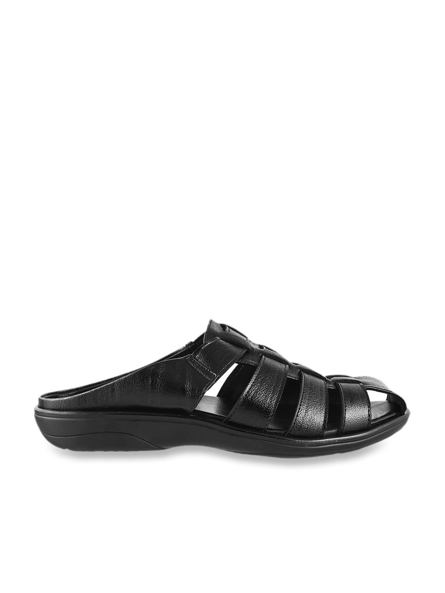 Walkway Men's Black Mule Shoes