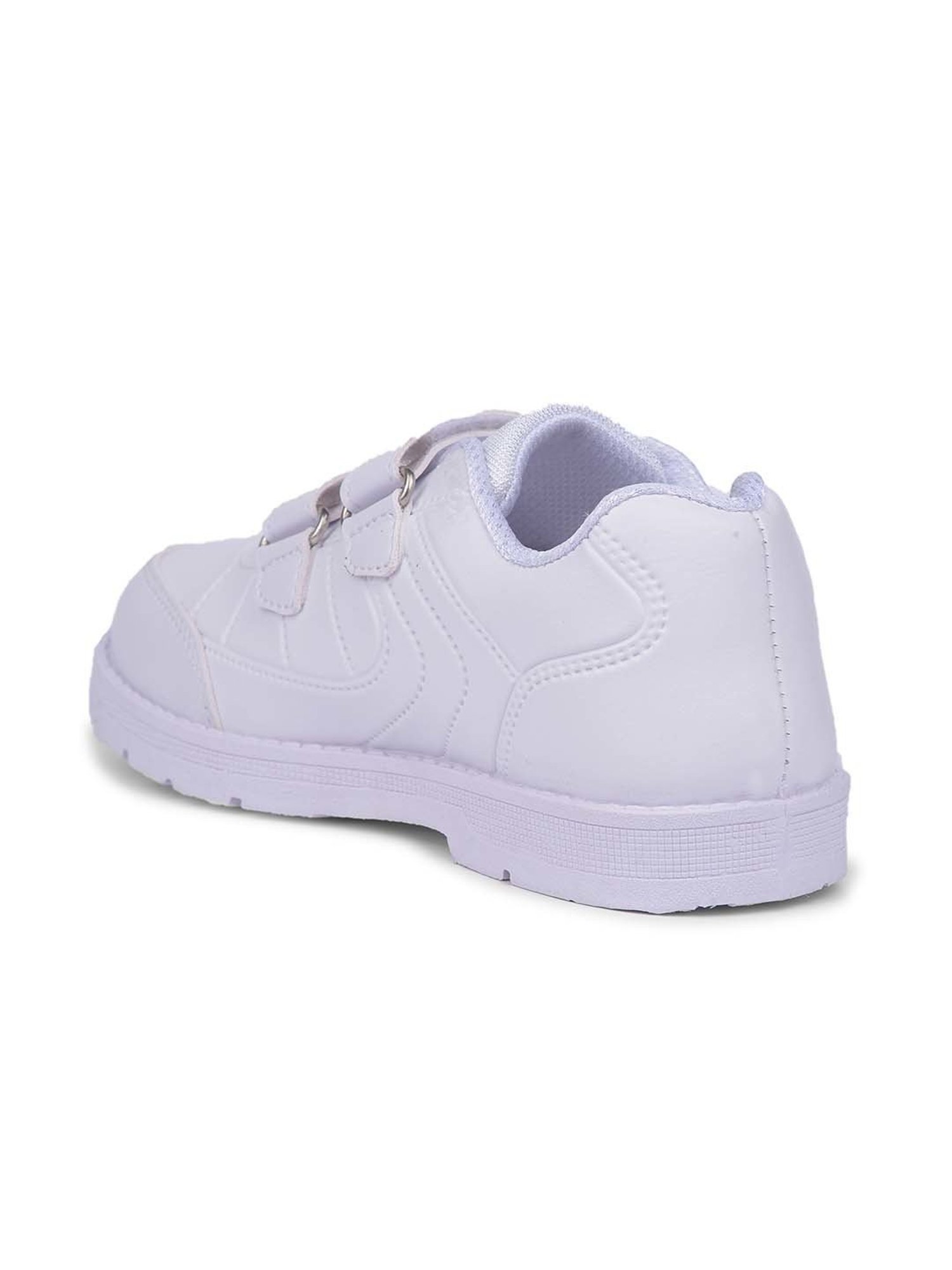 Prefect By Liberty Kids White Velcro Shoes