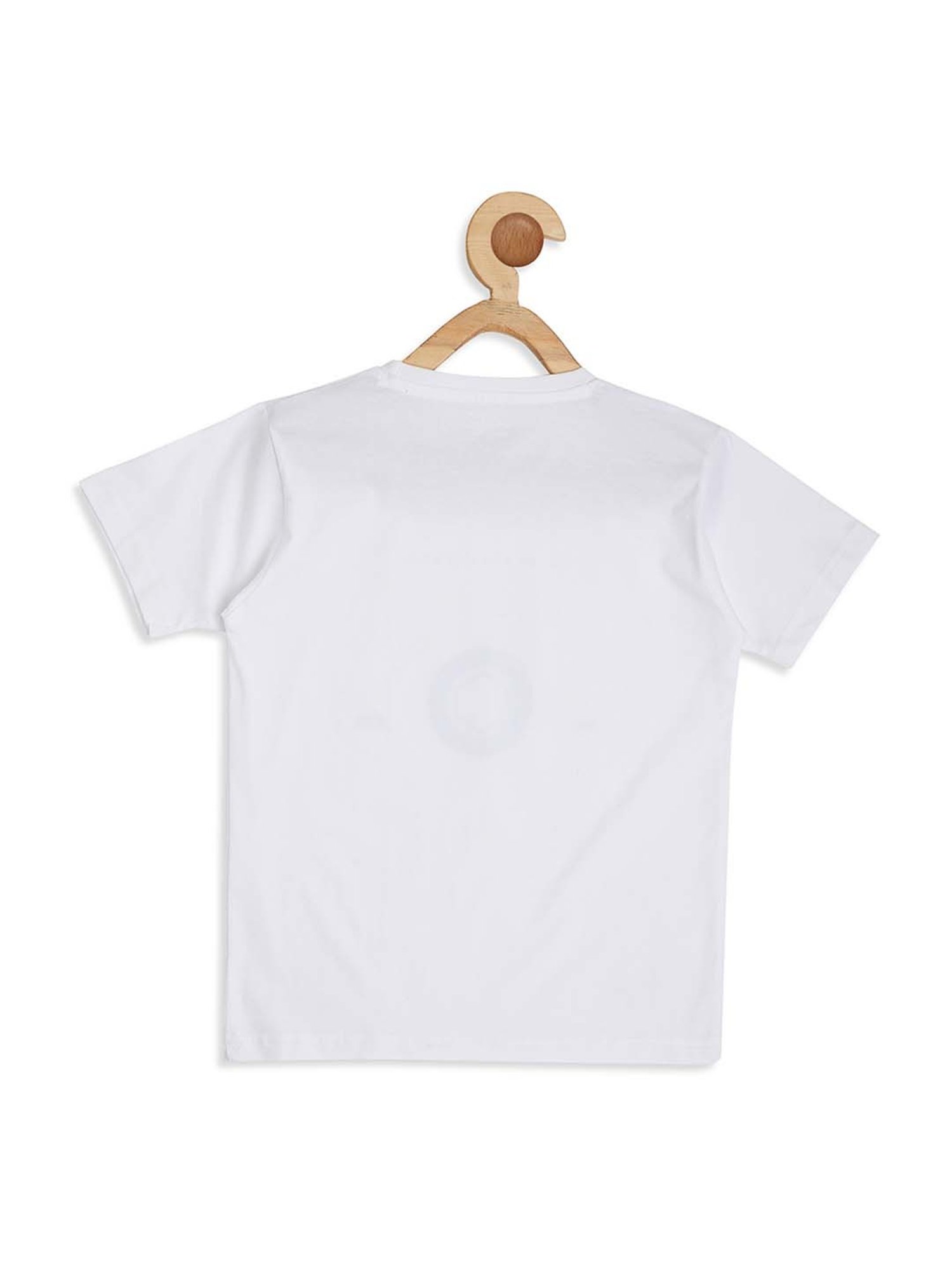 Cavio Kids Pink & White Cotton Printed Shirt with T-Shirt