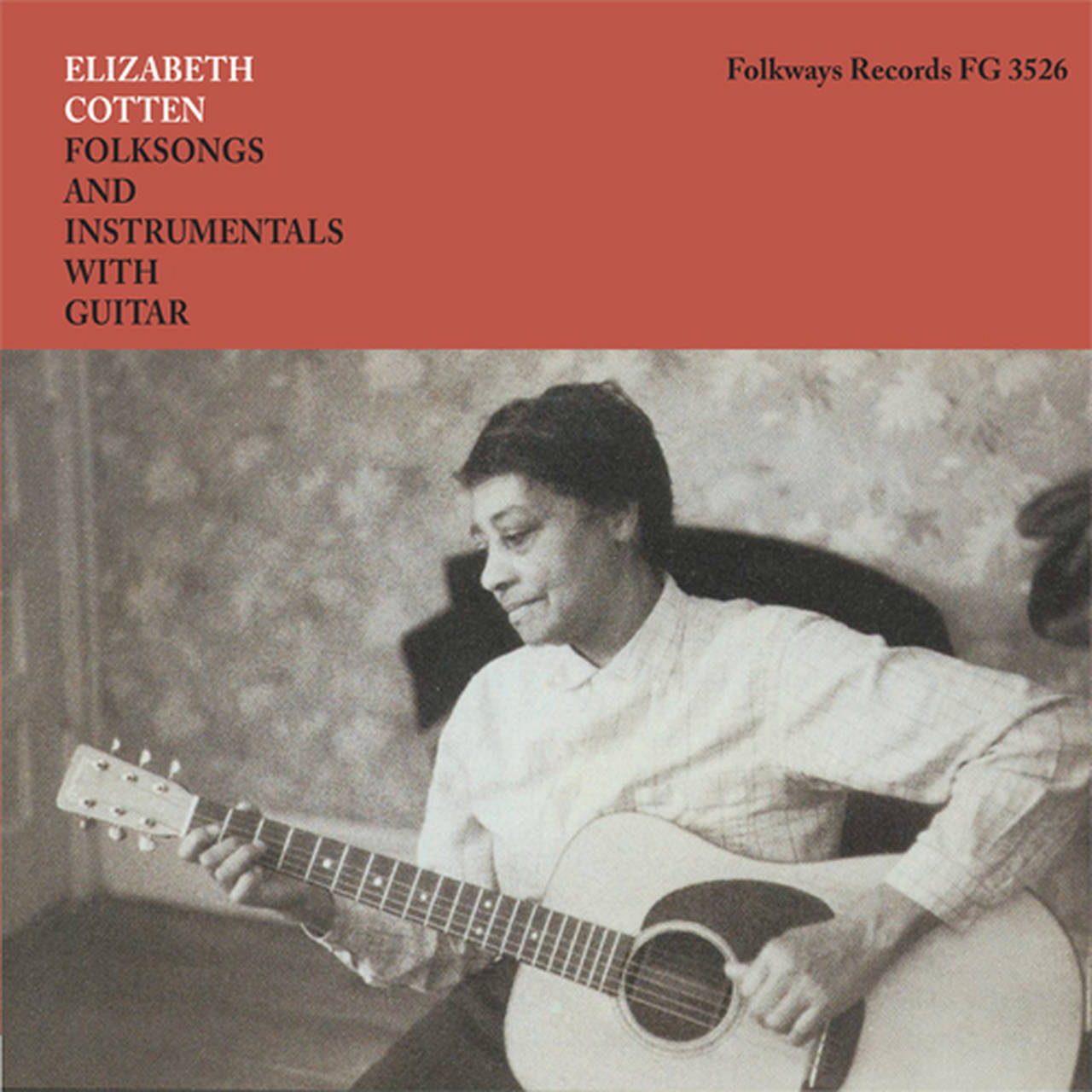 Elizabeth Cotten Folksongs And Instrumentals With Guitar LP (Vinyl)