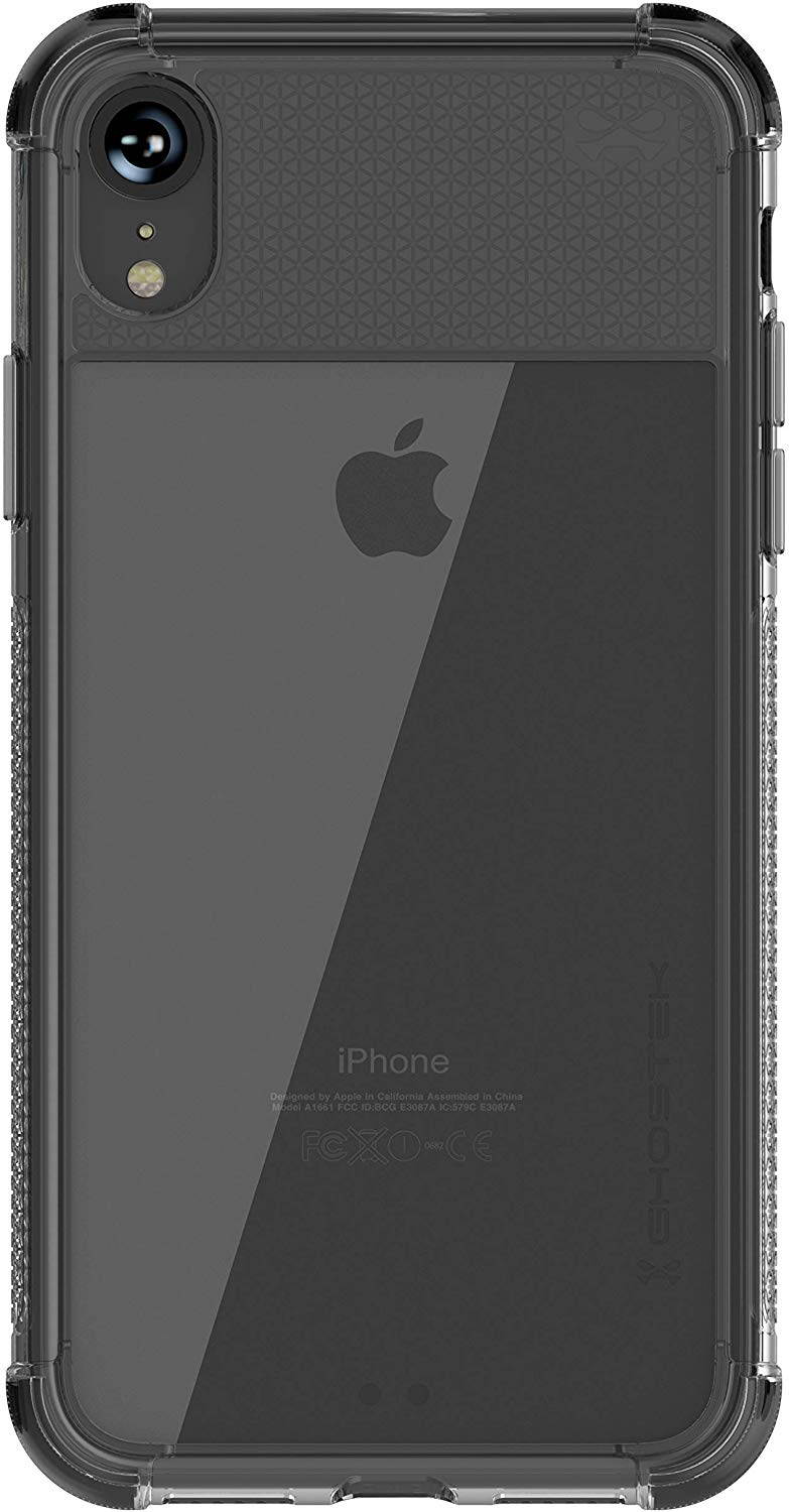Moshi Vitros Clear Case for iPhone 11 - For Apple iPhone 11 Smartphone - Clear, Raven Black - High Gloss