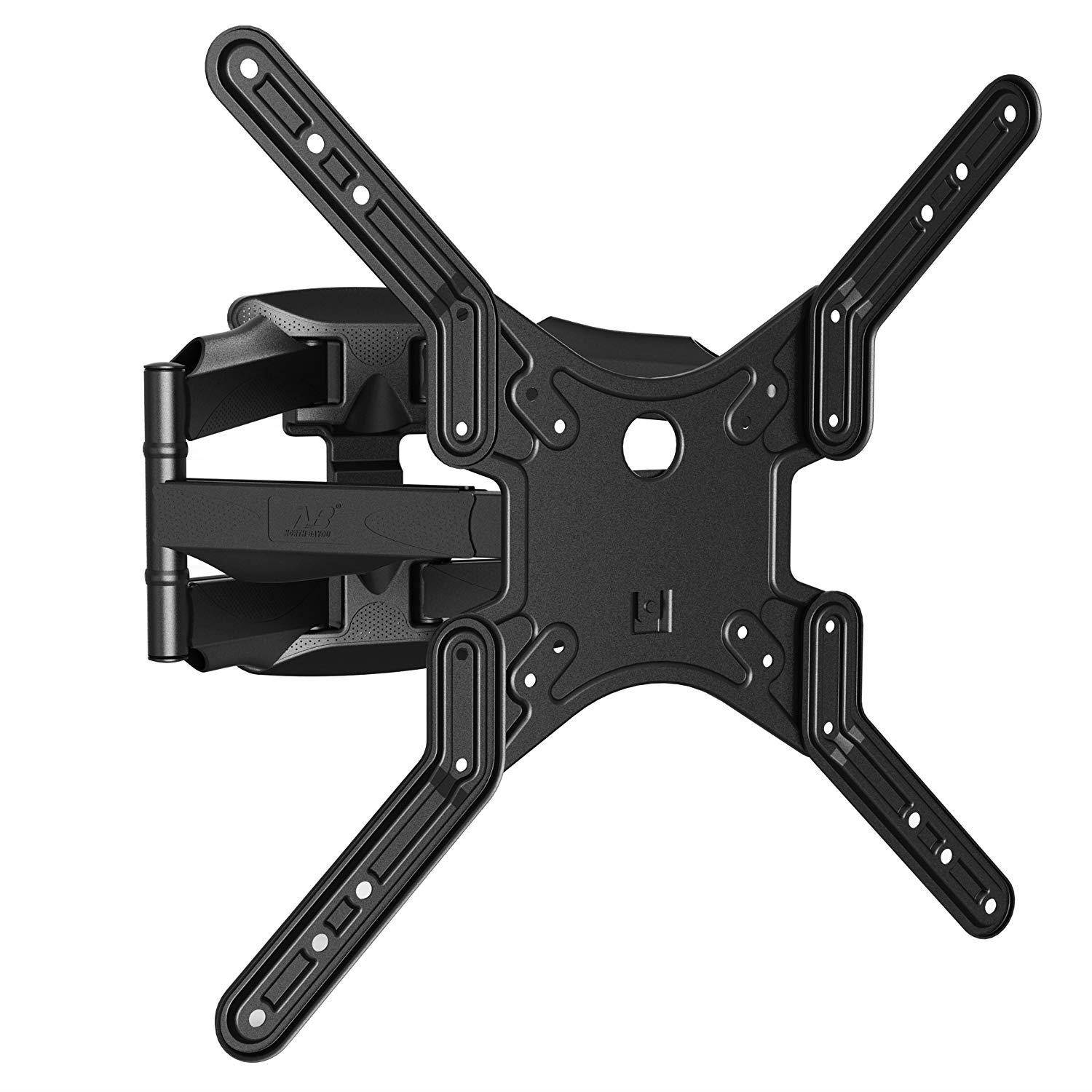 NB AV Mount P5 Articulating Cantilever Full-Motion Mount for 32'' - 55" LED, LCD, OLED and Plasma HD TV Flat Screen TVs up to 80 lbs