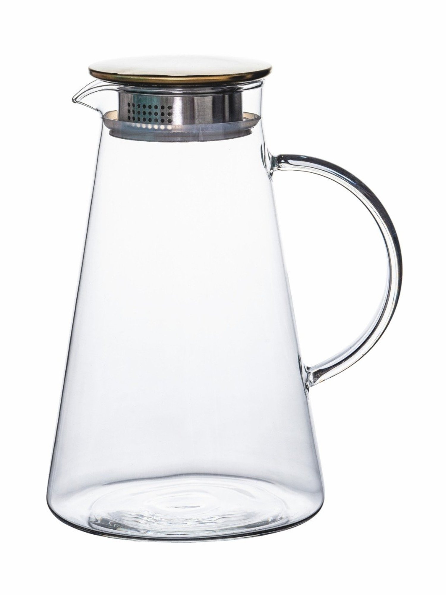 Pure Home and Living Blue Glass Decanter (0.7 L)