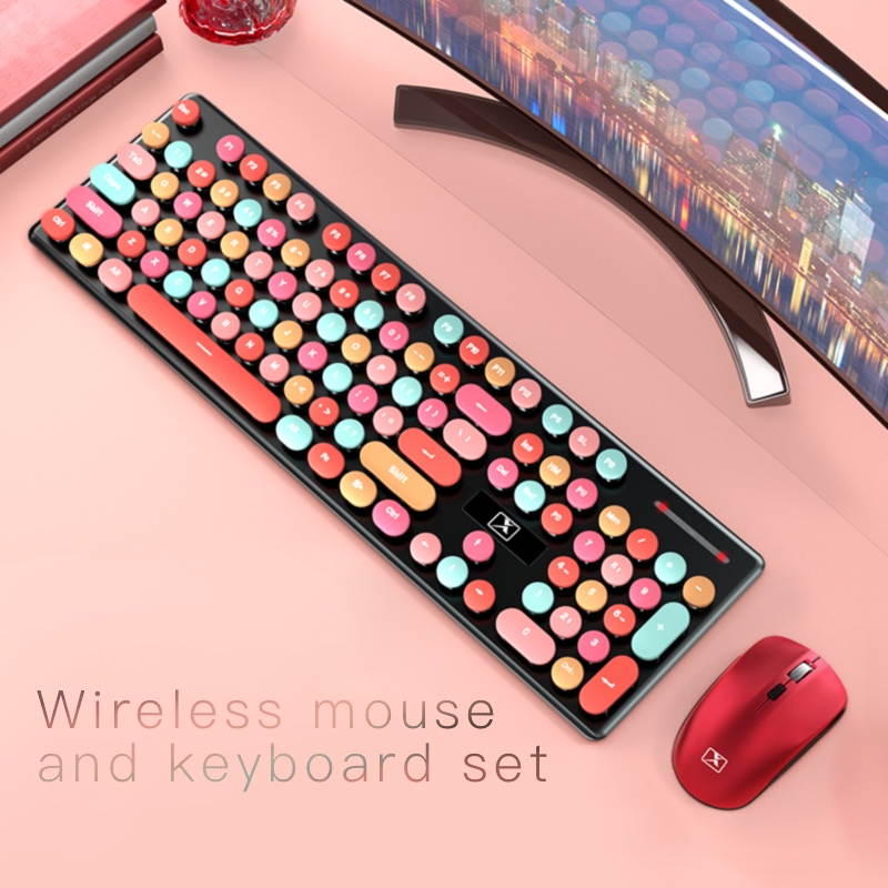 E-sport N620 Wireless Keyboard And Mouse Set Laptop Office Games Mute Mouse And Keyboard