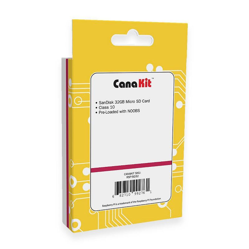 CanaKit 32GB Memory Card for Raspberry Pi