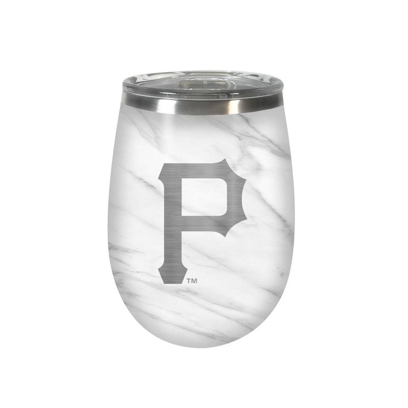 MLB Pittsburgh Pirates 10oz Marble Wine Tumbler