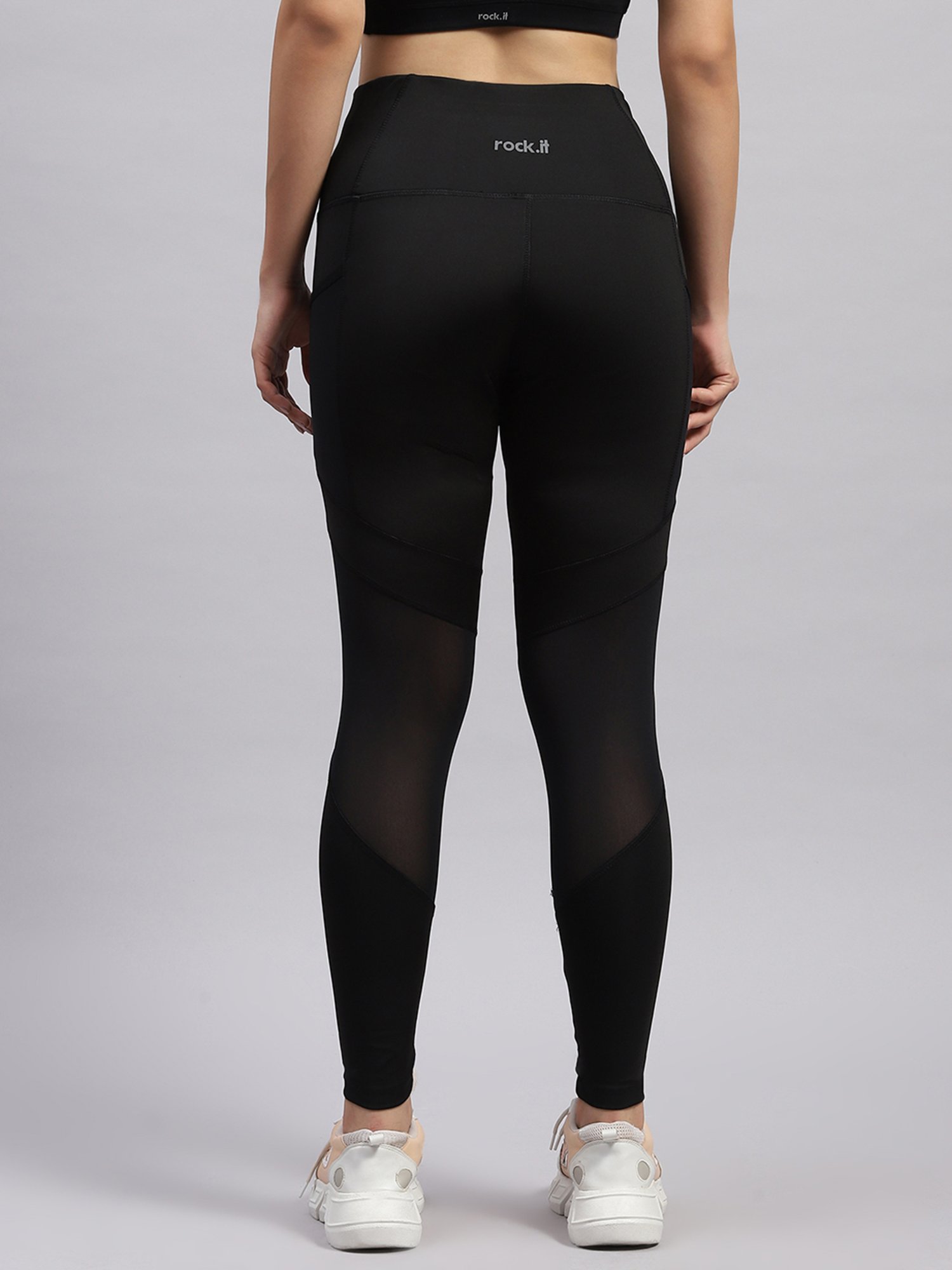 Rock.it Black Regular Fit Tights