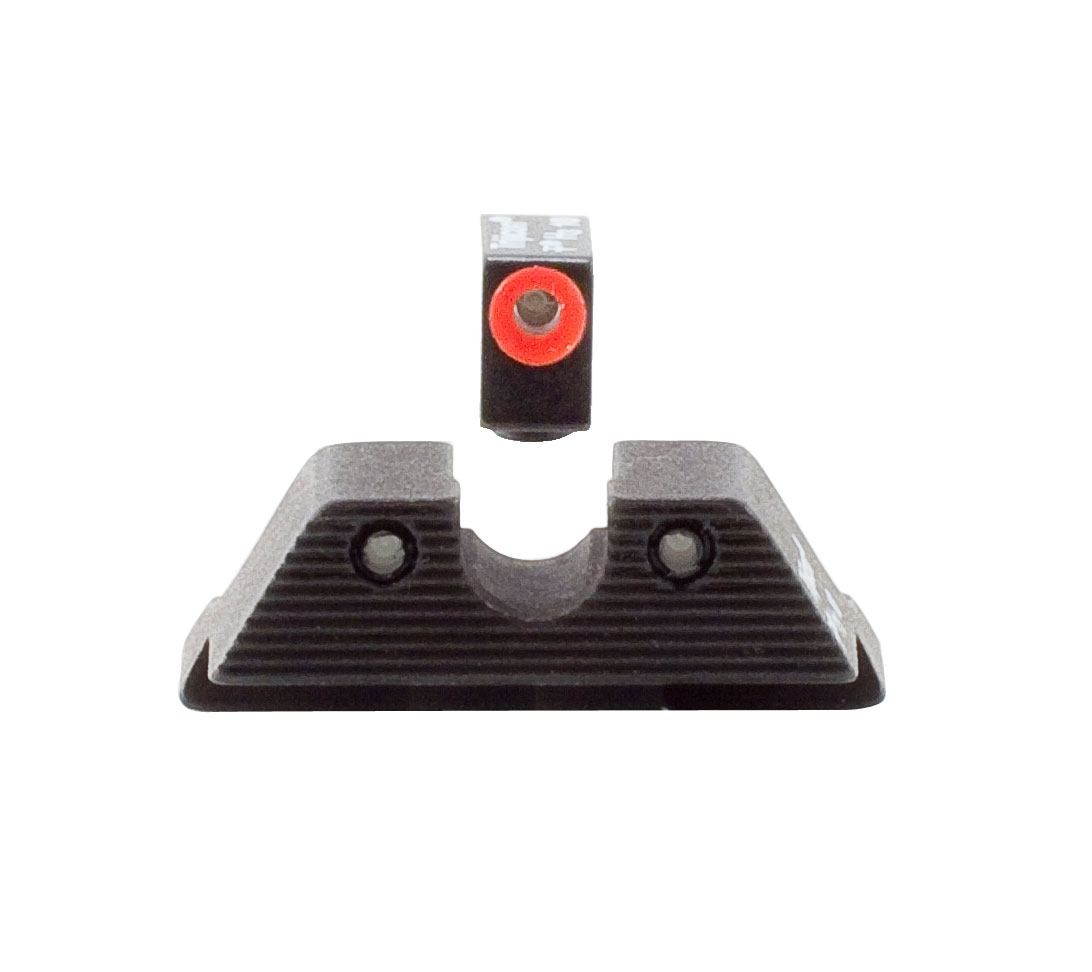 Trijicon GL101O HD Night Sight Set w/ Orange Front Outline for Glock Pistols