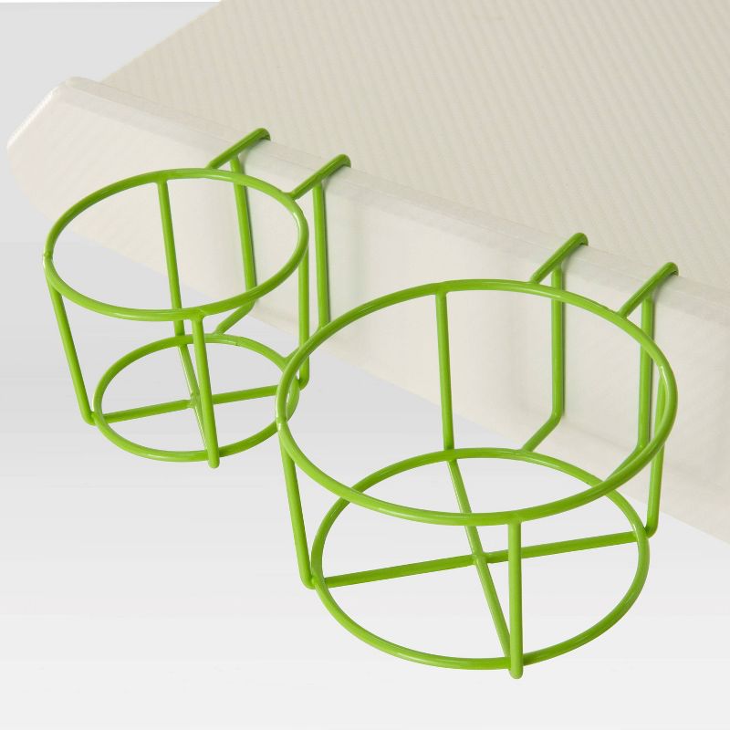 Ergonomic Computer Gaming Desk Green - Techni Sport