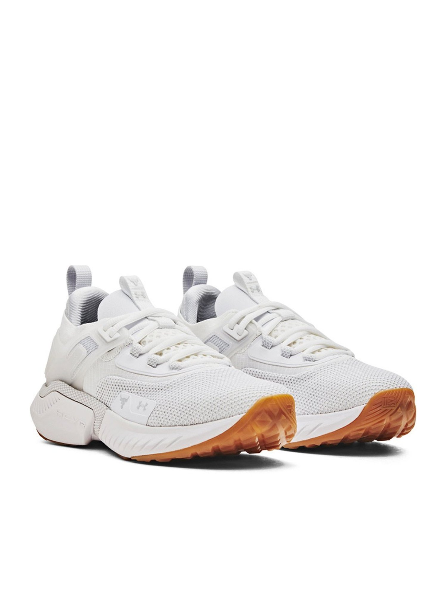 Under Armour Women's Project Rock 5 White Training Shoes