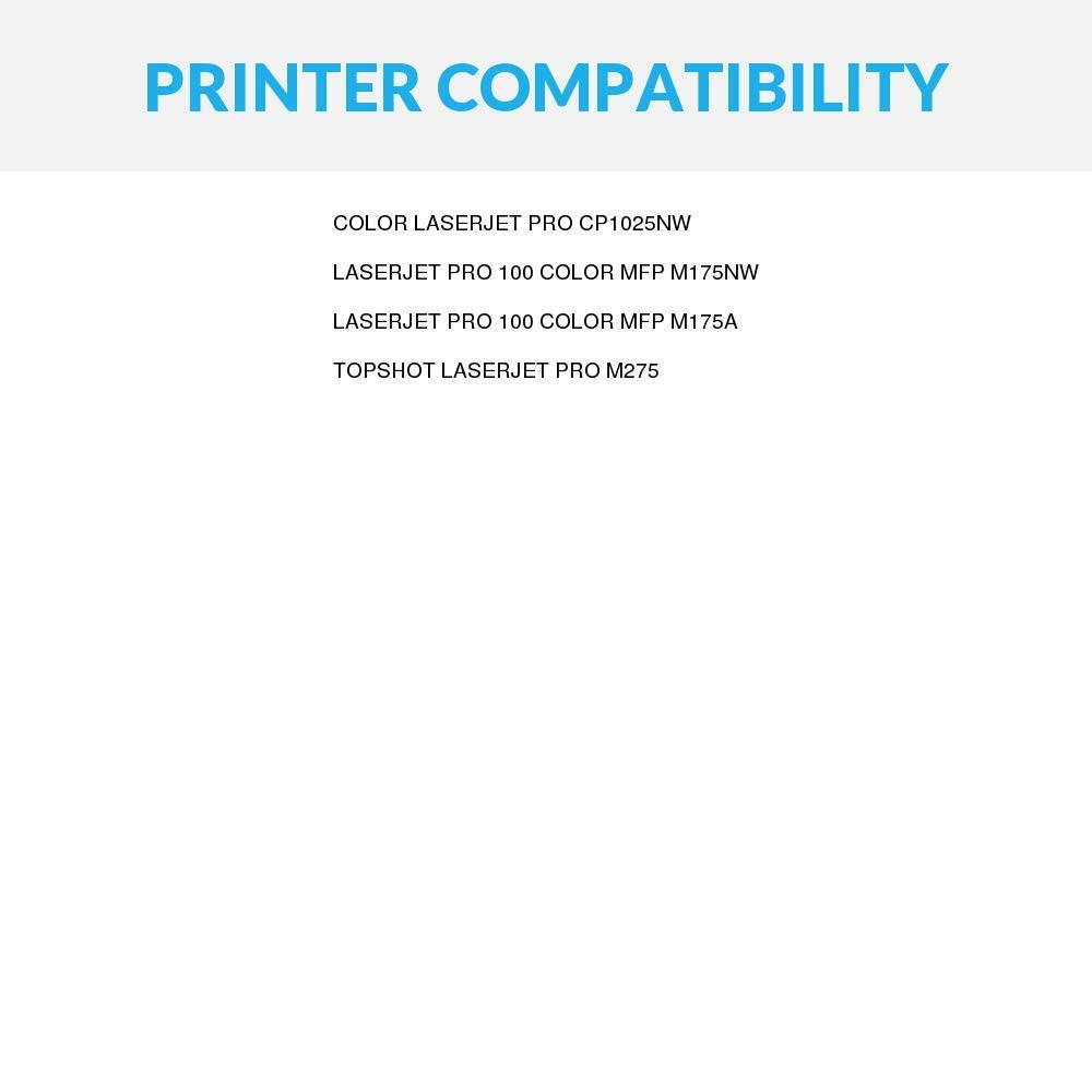 Speedy Inks - Compatible Replacement for HP 126A / HP126A / CE312A Yellow Laser Toner Cartridge for use in HP Color LaserJet Pro CP1025nw, M175nw, M175a, M275