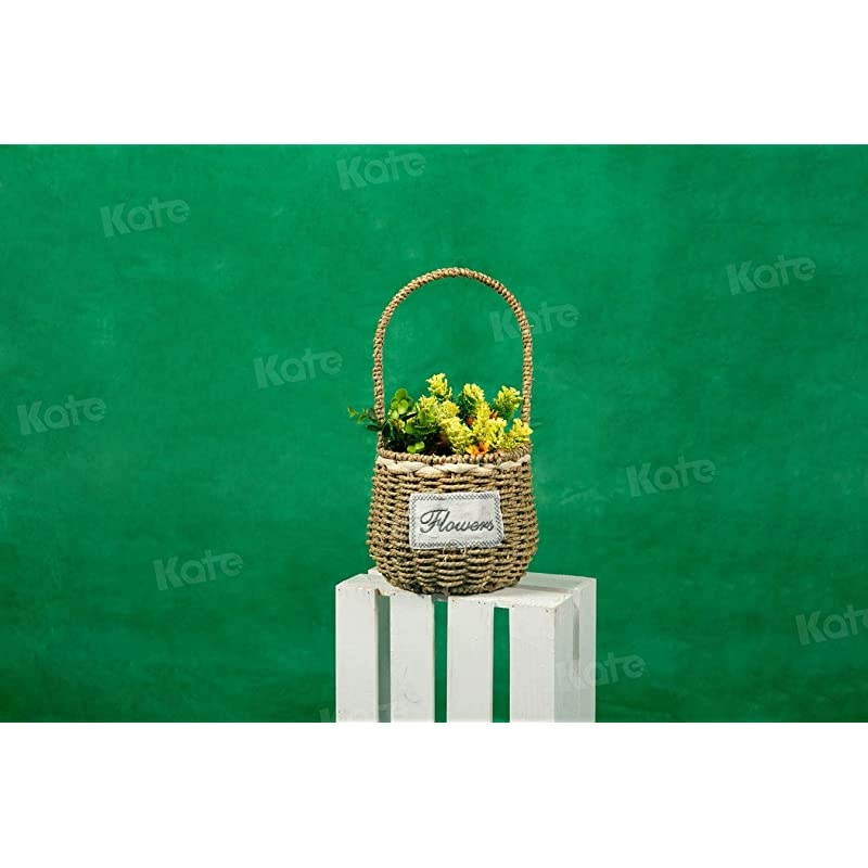 10ft&times;10ft Solid Green Backdrop Portrait Background for Photography Studio