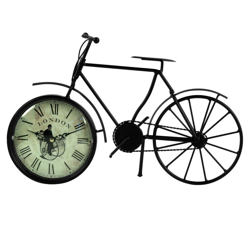 Vintage Bicycle Table Clock