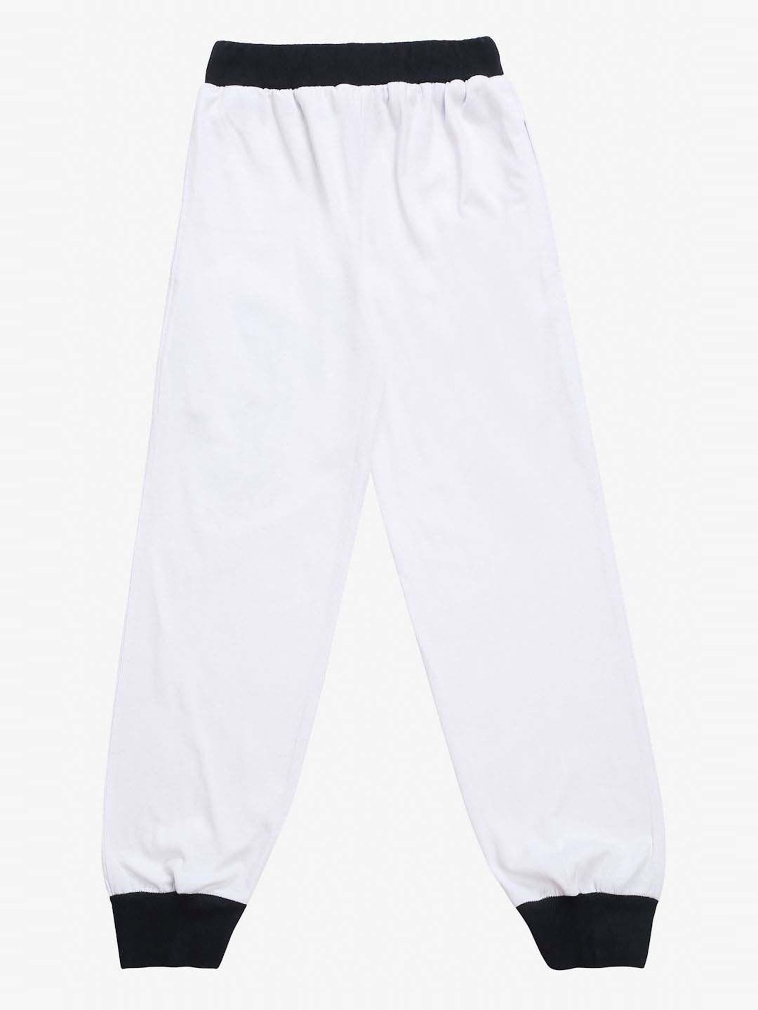 Vimal Jonney Kids White Printed Trackpants
