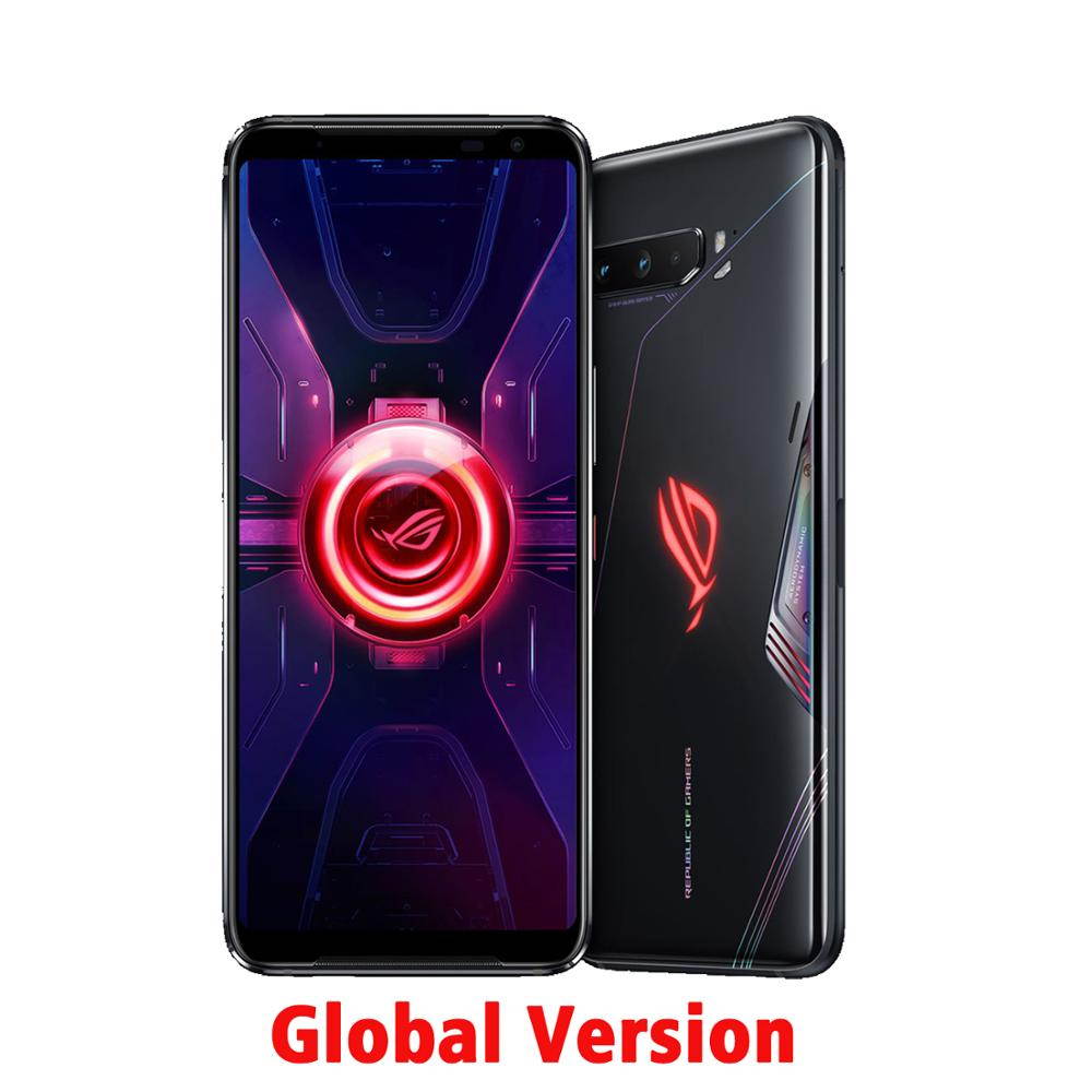 Original Global Rom Vesion ASUS ROG Phone 3 5G Snapdragon 865+ Game Phone RAM12GB/16GB ROM 128GB/256GB/512GB Dual Sim (GSM Only | No CDMA) Unlocked - Black