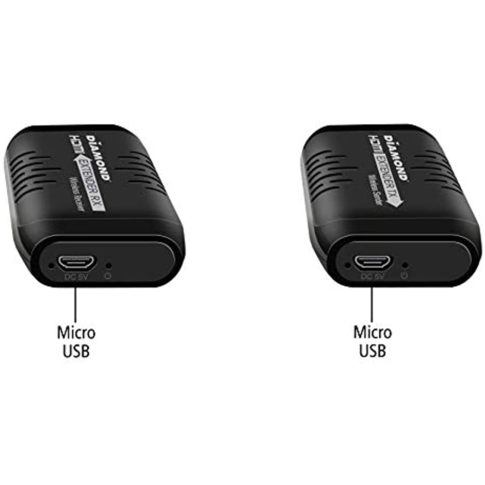Diamond Wireless HDMI USB Powered Extender Kit, TV Transmitter & Receiver for HD 1080p, Stream Video Content from: Laptops, PC, Cable Box, Satellite Box, Blu-ray, DVD, PS3, PS4, Xbox 360, Xbox One