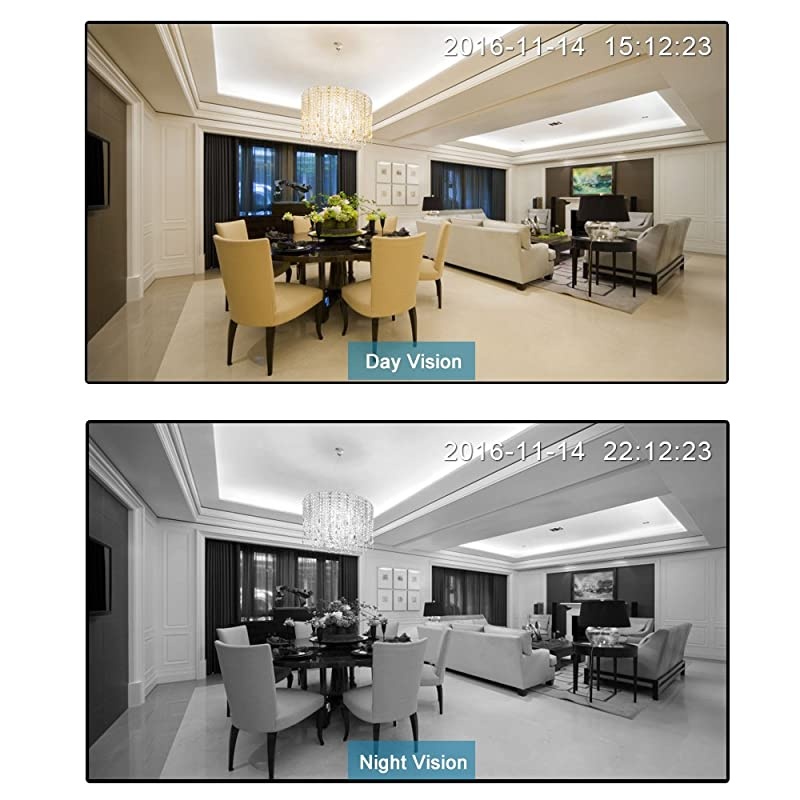 1080P WiFi Camera Security System(WiFi NVR Kits) 8 CH 1080P IP WiFi NVR w/ 8 IP Bullet 2MP Camera Outdoor IP Cameras,P2P,65FT Night Vision,Without HDD