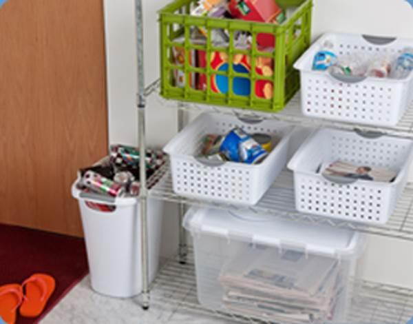 Sterilite Basket Ultra Lg Wht 2194-2164