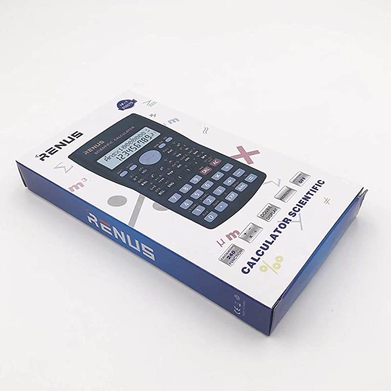 8 Packs 2Line Engineering Scientific Calculator Function Calculator for Student and Teacher