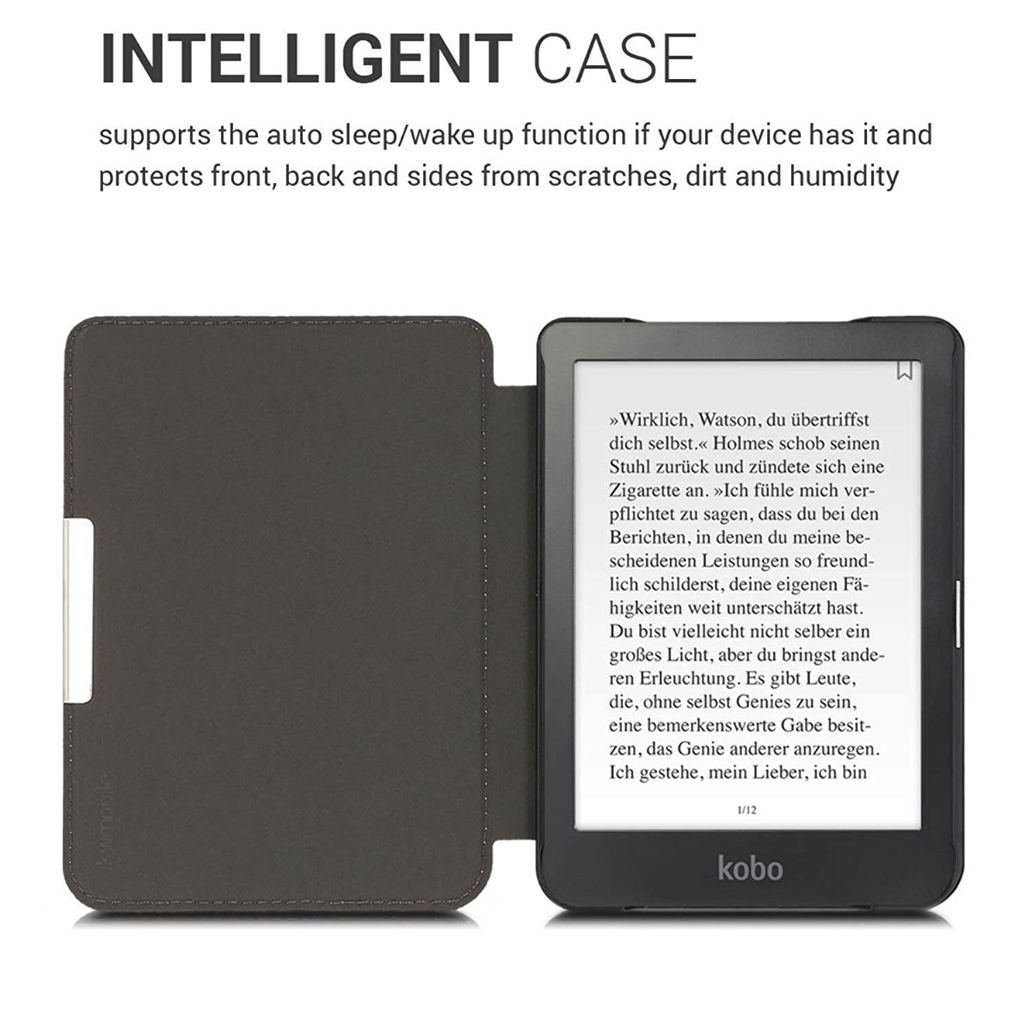 Case Compatible with Kobo Clara HD - PU e-Reader Cover - Star Gazers