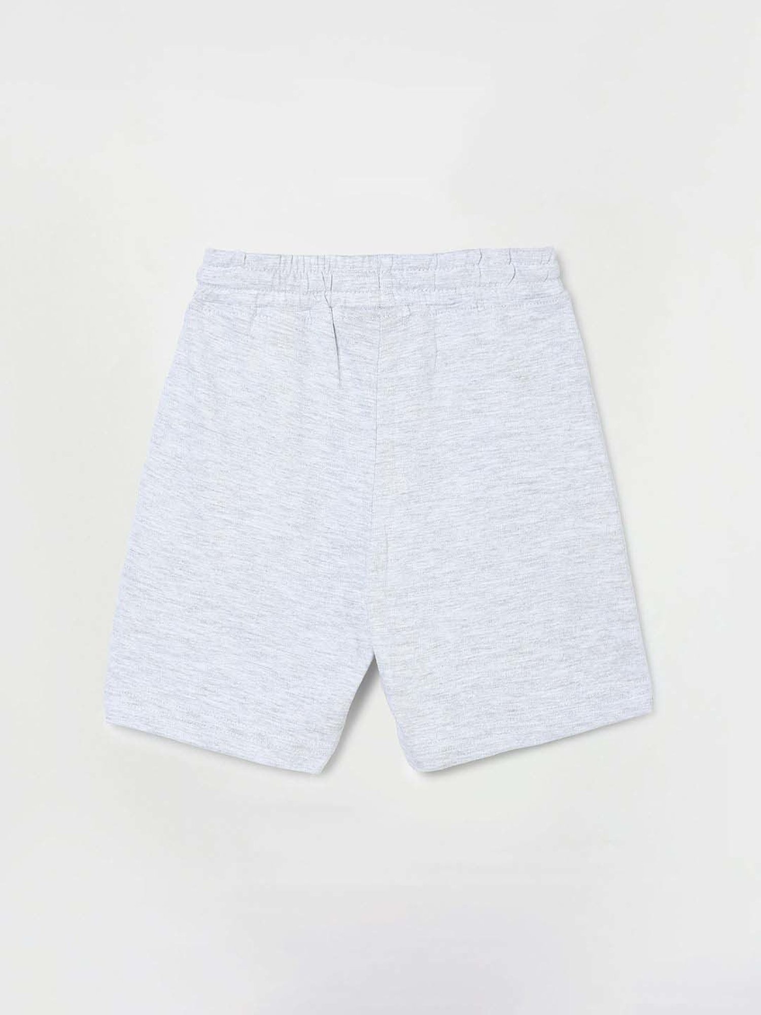Juniors by Lifestyle Kids Grey Cotton Printed Shorts