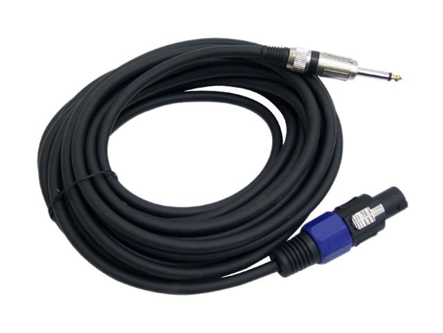 AVLGear CSM4-RAFN-30 | XLR Male to XLR Right Angle Female 30 Feet Mic Cable Blue with Blue Ring