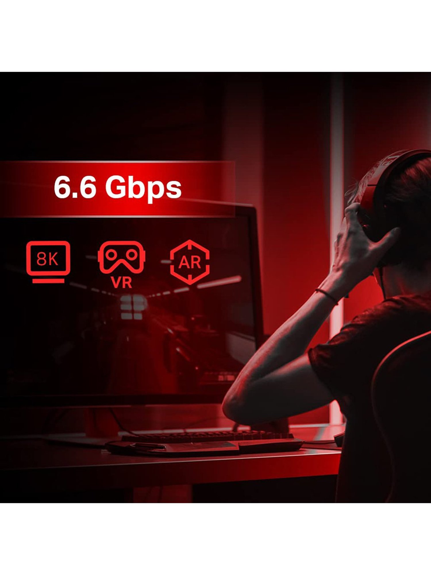 TP-LINK Archer AX90 AX6600 480Mbps Tri Band Wi-Fi Router (Black)