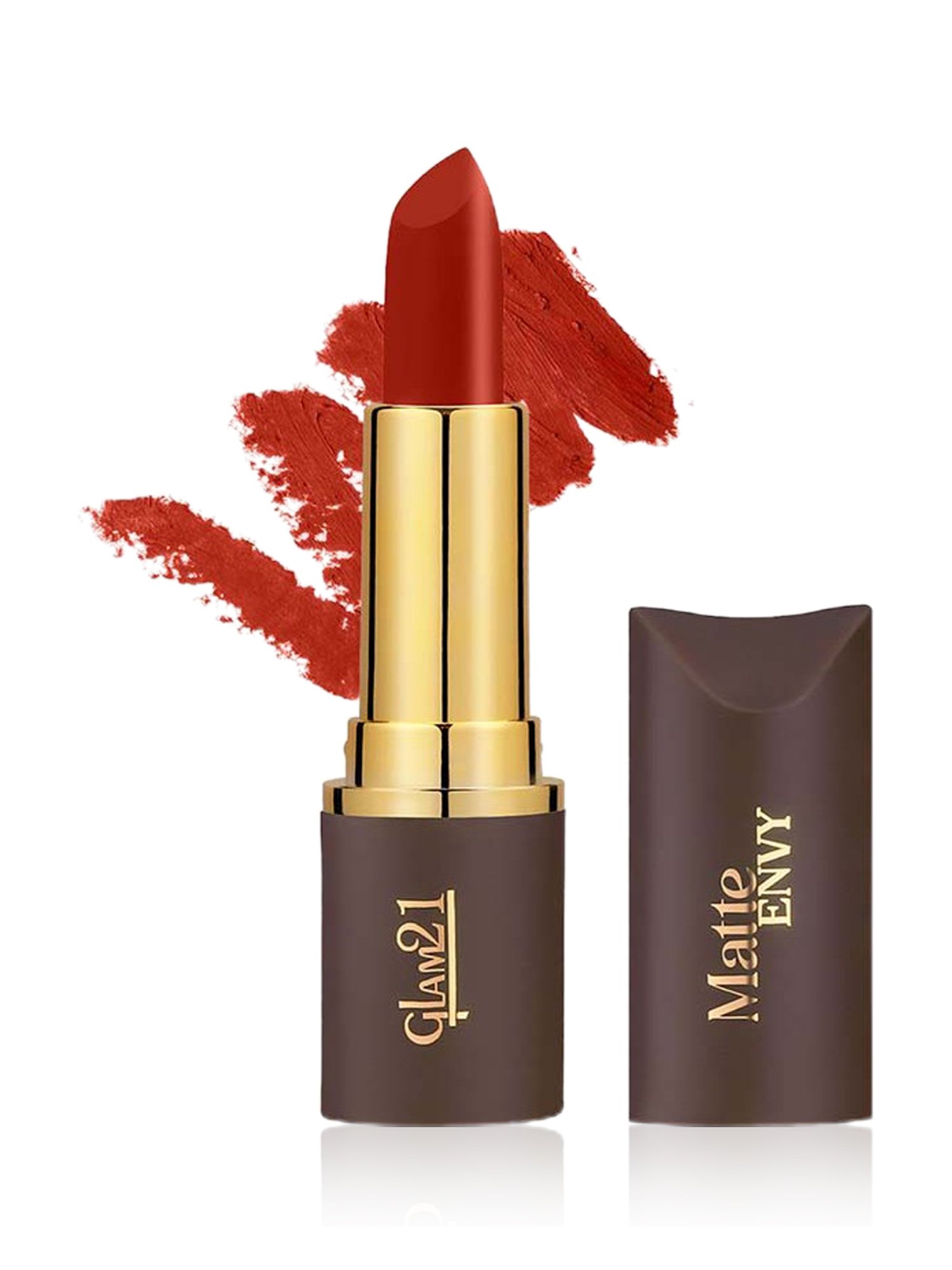 Glam21 Matte Envy Lipstick 13 Brick Maroon - 3.5 gm