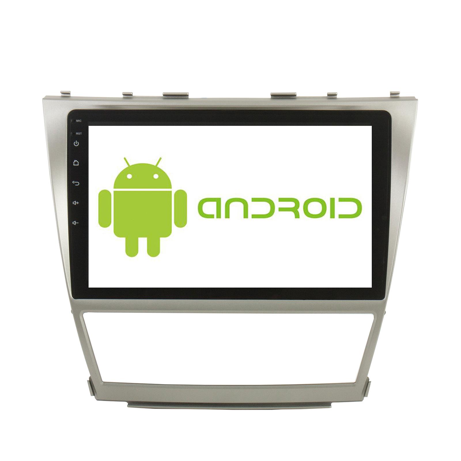 Otto Navi In Dash Navigation System 10" Android GPS Navigation Multimedia Radio w/ Bluetooth for 2007-2011 Toyota Camry OE Fitment (Plug-N-Play)