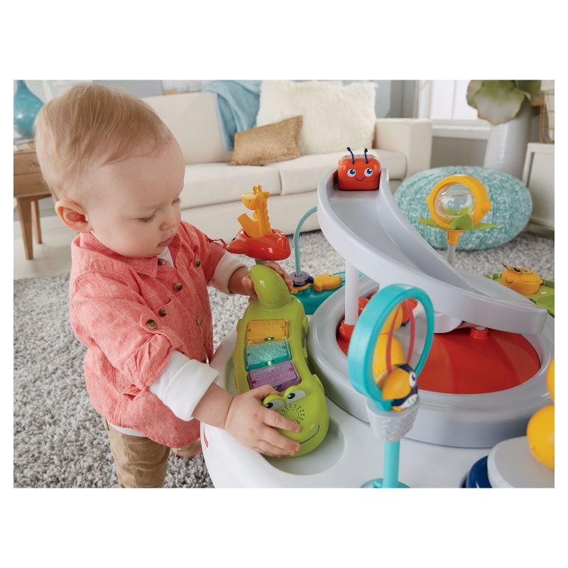 Evenflo Exersaucer Tiny Tropics 2-in-1 Baby Seat + Doorway Jumper