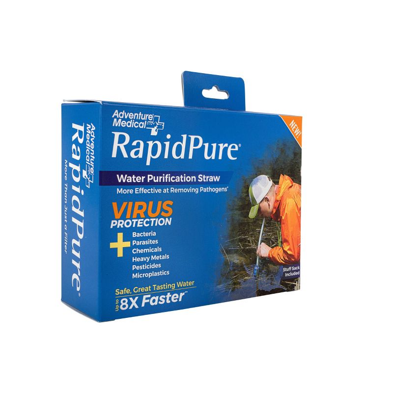 Adventure Medical Kits RapidPure Pioneer Water Purification Straw