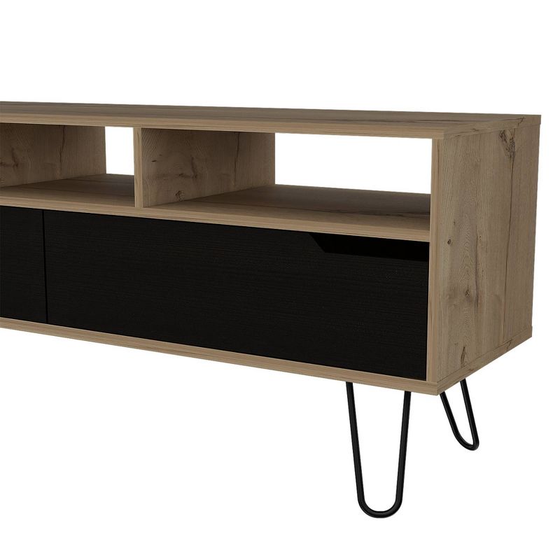 Aster 2 Door Media Console Table Light Wood - RST Brands