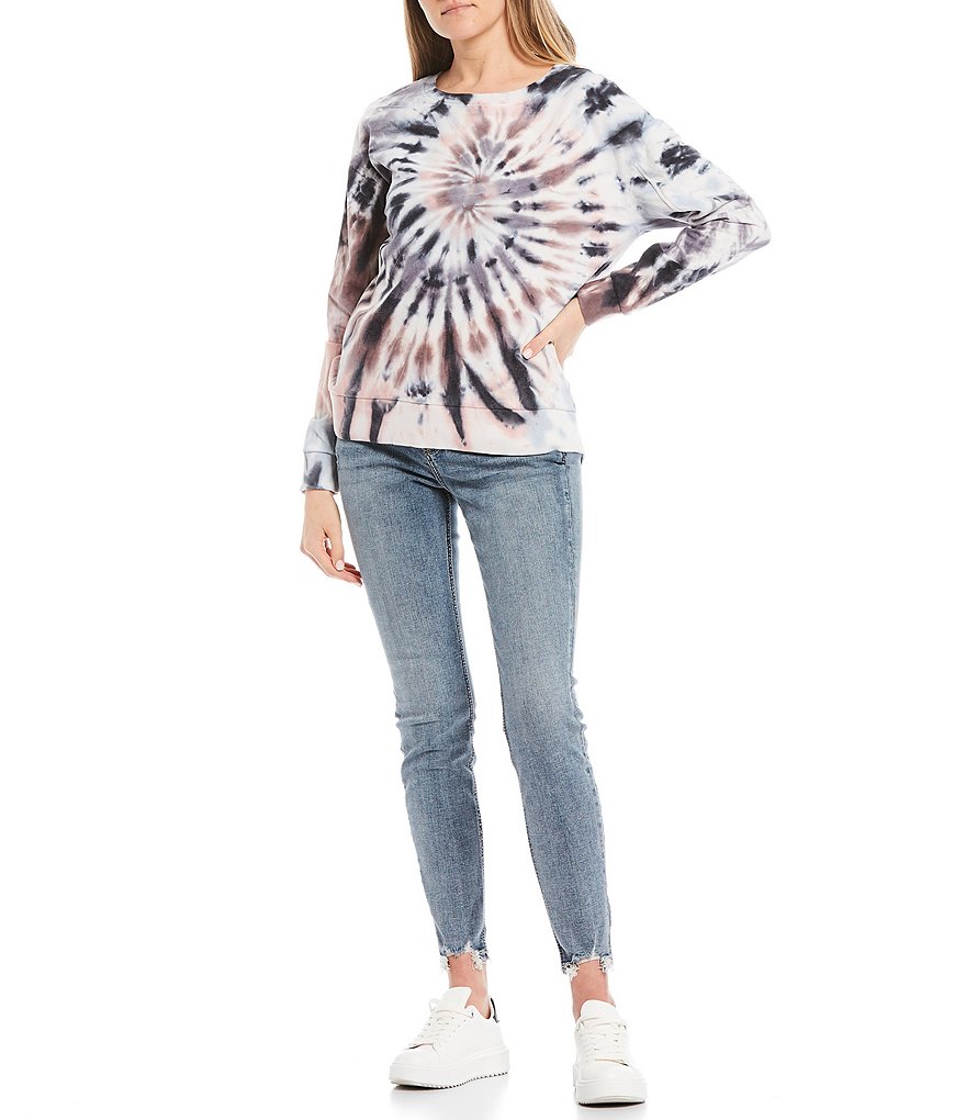 Miss Chievous Swirl Tie-Dye Sweatshirt