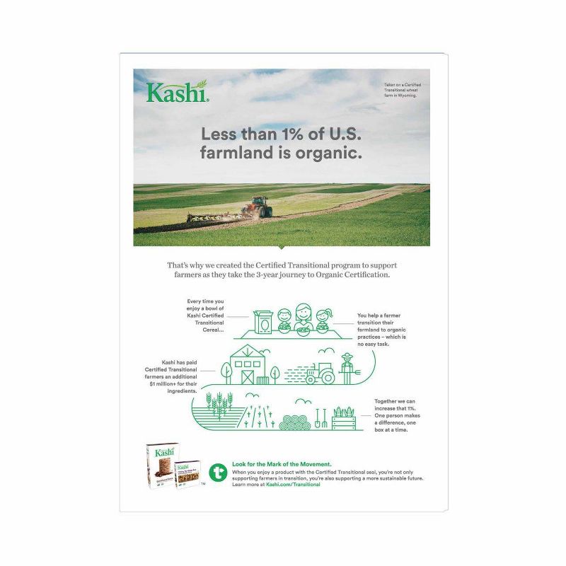 Kashi Heart To Heart Wild Blueberry Clusters Breakfast Cereal - 13.4oz