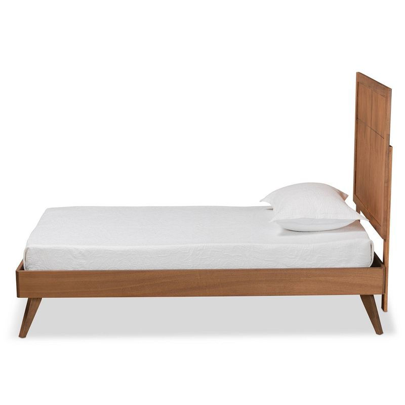 Jupiter Mid Tufted Platform Bed - Queen - Gray - Baxton Studio