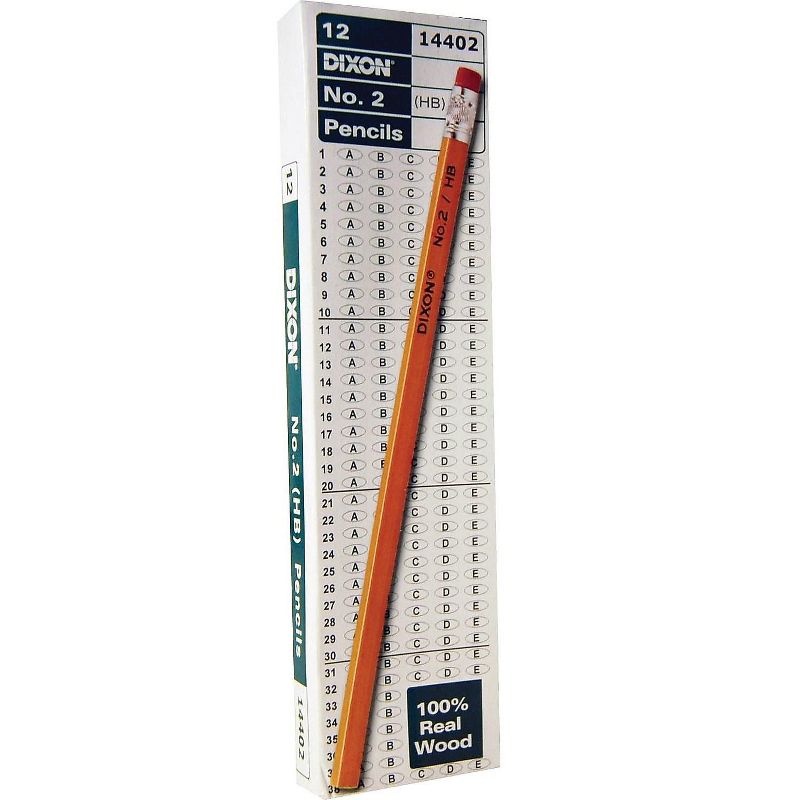 Dixon Wooden Pencils No. 2 Soft Lead Dozen (14402) 644922